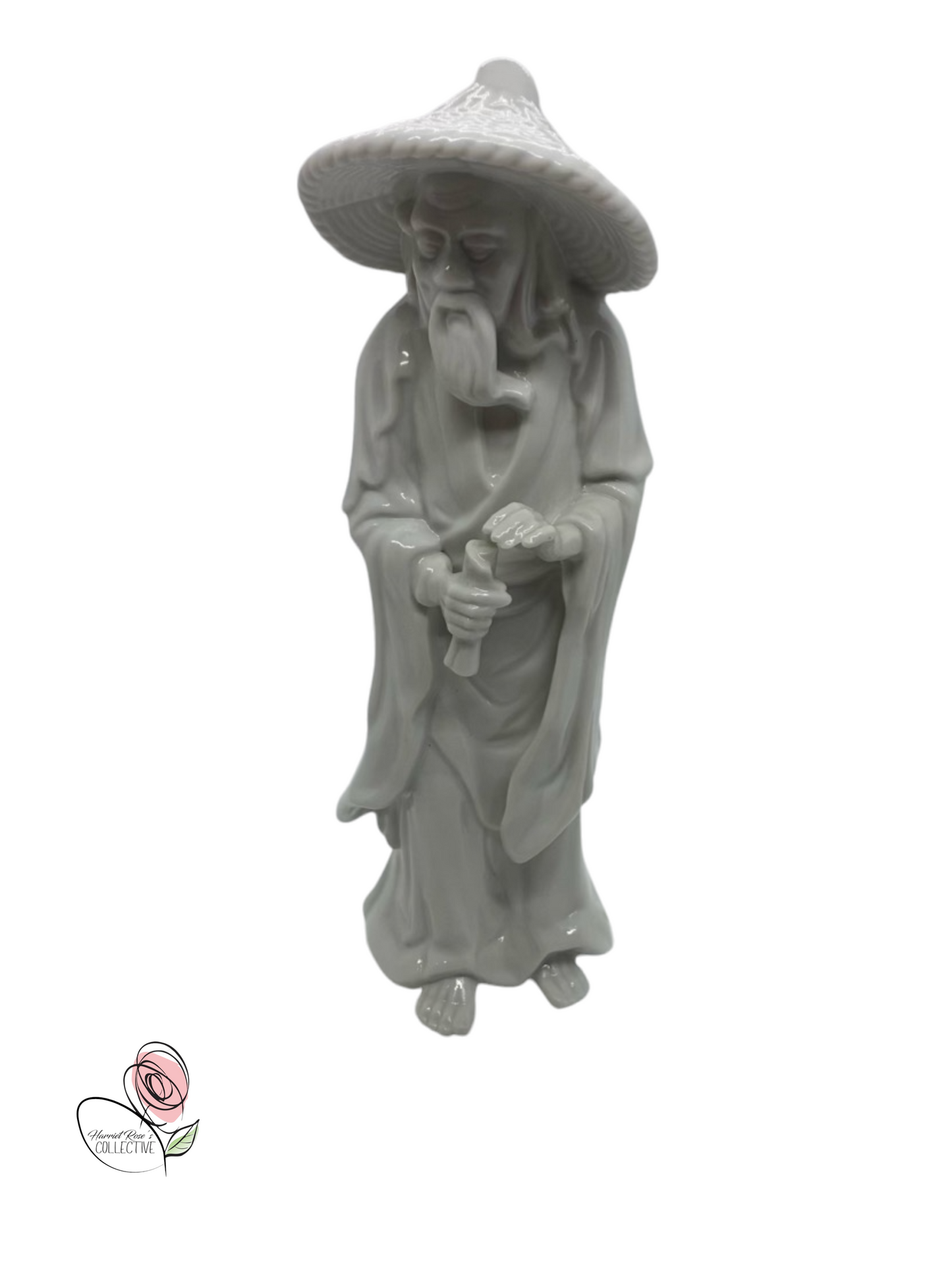 Toyo Japan Vintage Asian Character Holding Scroll