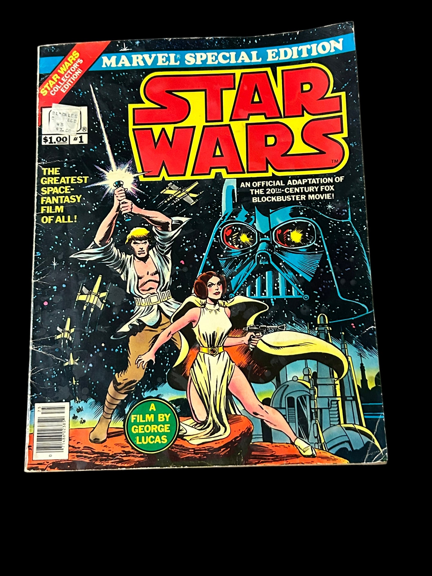 Marvel - Star Wars Special Edition - #1 - Whitman Edition - Treasury Size - 1977