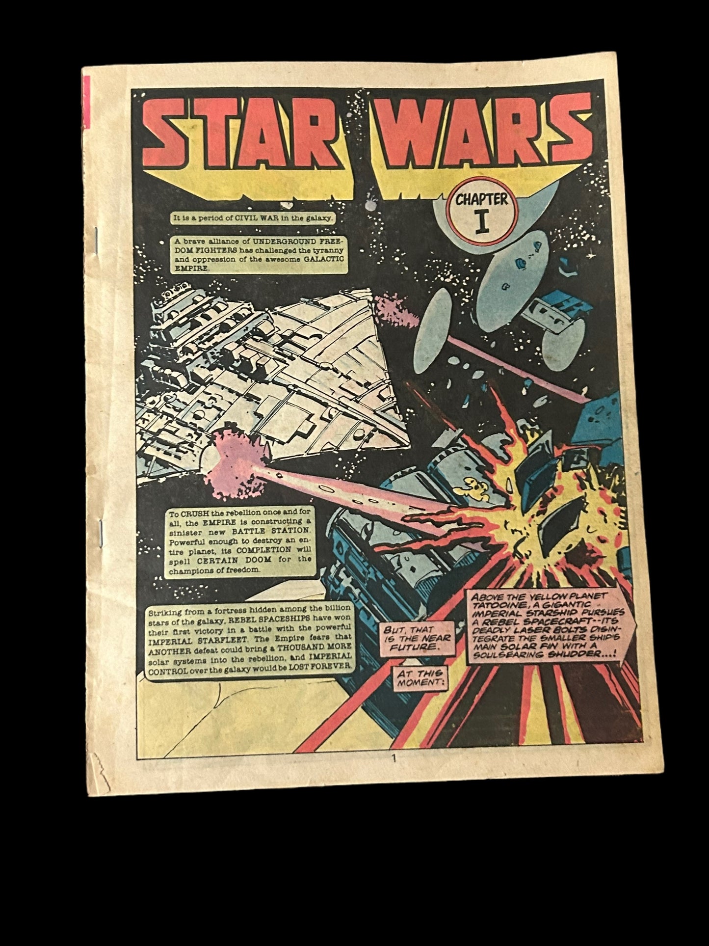 Marvel - Star Wars Special Edition - #1 - Whitman Edition - Treasury Size - 1977