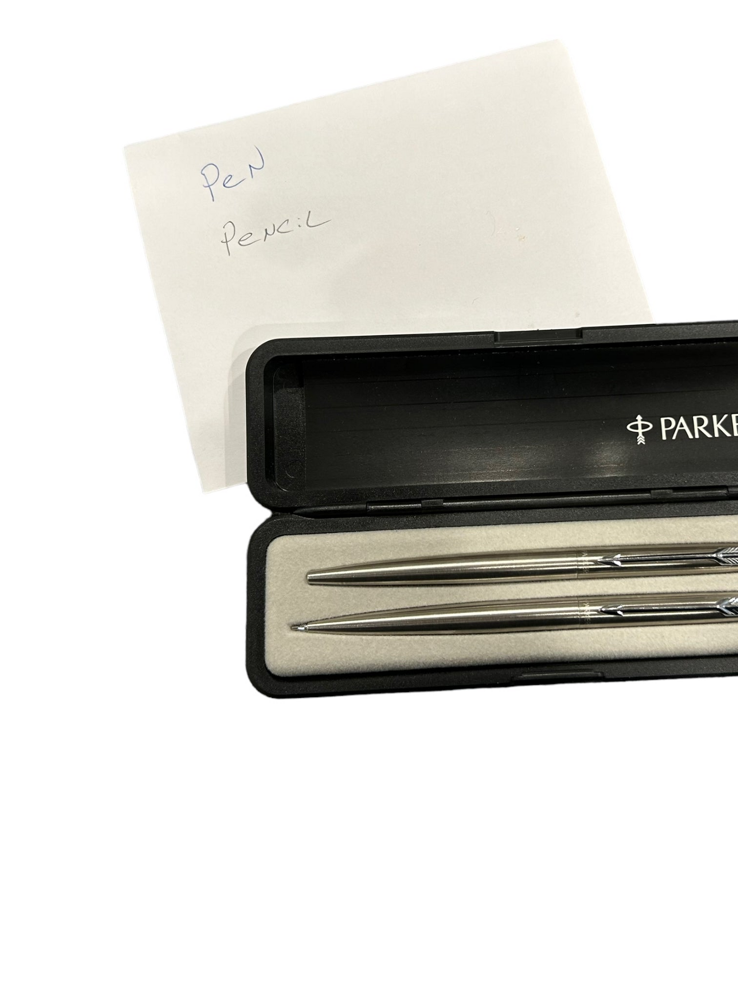 Parker Classic - Vintage Stainless Ball Point and Pencil Set