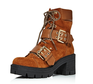 Aqua Women's Genie Buckle Hiker Boots