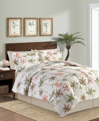 Palm Breeze 8-Pc. Twin Comforter Set Bedding