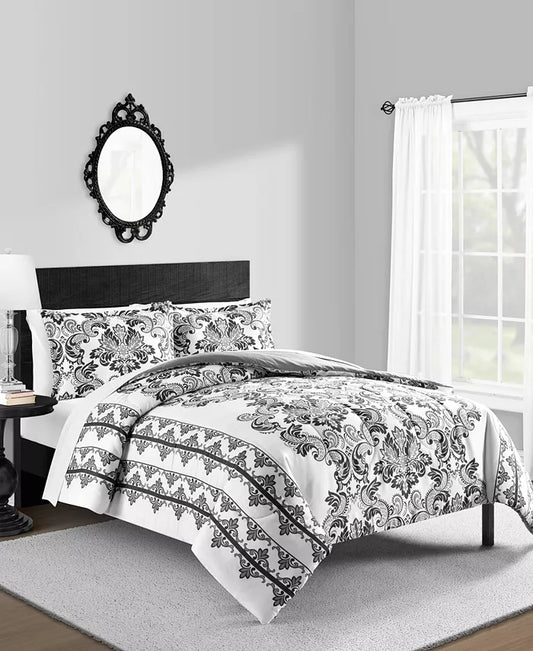 Barclay 3-Pc. Reversible Full/Queen Comforter Set