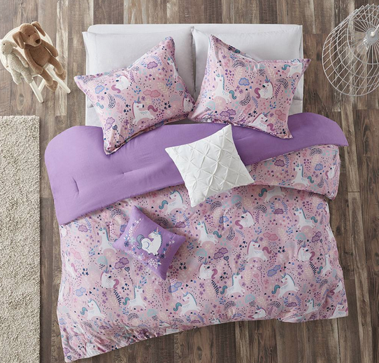 Urban Habitat Kids Lola Twin Cotton Printed Comforter Set